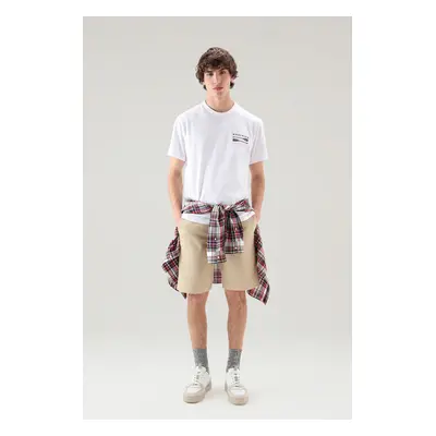 Šortky woolrich classic chino short beach sand