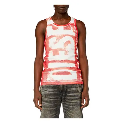 Tričko diesel t-lift-bisc tank top red