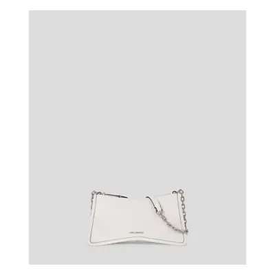 Kabelka karl lagerfeld k/seven element cb embossed white/nickel