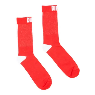 Ponožky diesel skm-ray socks red