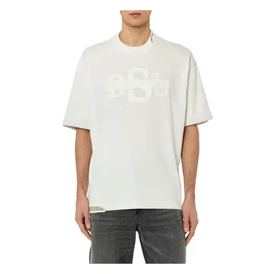 Tričko diesel t-washrot t-shirt off white2