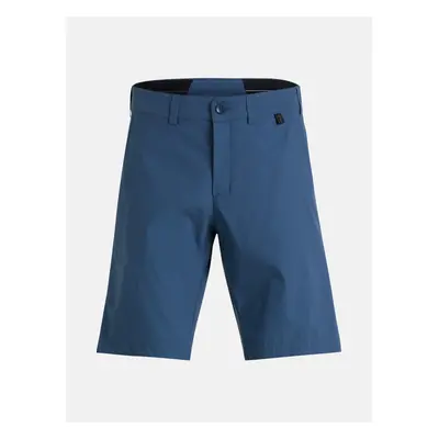 Šortky peak performance m player shorts blue steel midnight