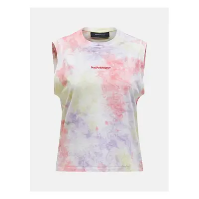 Tričko peak performance w tie dye sleeveless tee tie dye multi