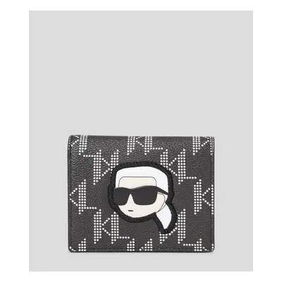 Peněženka karl lagerfeld k/ikonik 2.0 mono cc md bfl wl black