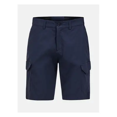 Šortky peak performance m player cargo shorts salute blue