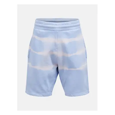 Šortky peak performance m tie dye shorts tie dye purple