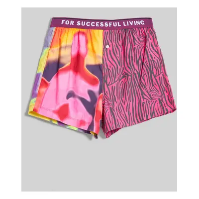 Spodní prádlo diesel uubx-stark-el boxer-shorts pink zebra