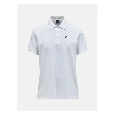 Polokošile peak performance m vespar polo white