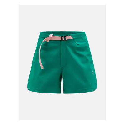 Šortky peak performance w vislight light shorts clover green/black