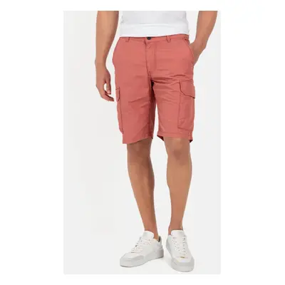 Šortky camel active shorts cargo faded red