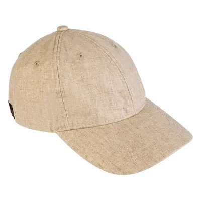 Čepice camel active cotton/linen cap sand