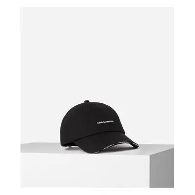 Kšiltovka karl lagerfeld k/essential logo cap black