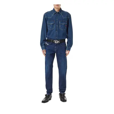 Džíny diesel d-strukt trousers blue