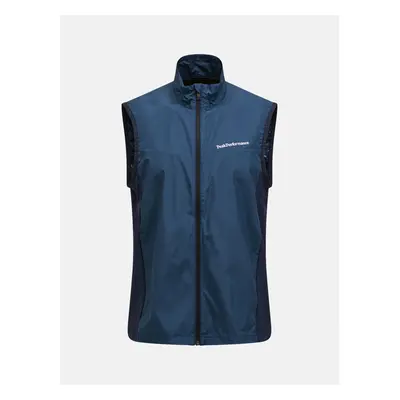 Vesta peak performance meadow wind vest blue steel