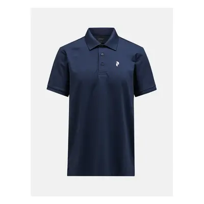 Polokošile peak performance m vespar polo salute blue