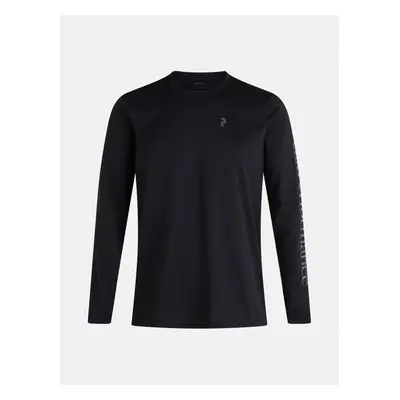 Tričko peak performance m alum light long sleeve black