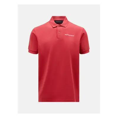 Polokošile peak performance original polo softer red