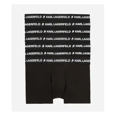 Spodní prádlo karl lagerfeld logo trunk set 7-pack black