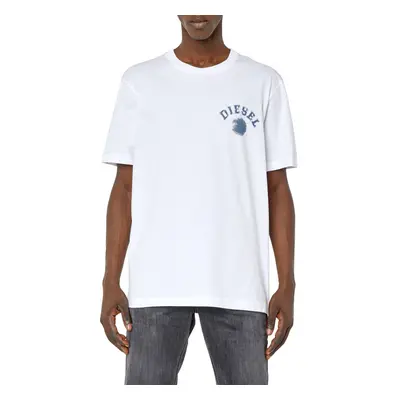 Tričko diesel t-just-k3 t-shirt bright white