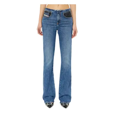 Džíny diesel d-escription-hs trousers denim blue