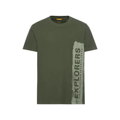 Tričko camel active t-shirt 1/2 arm leaf green