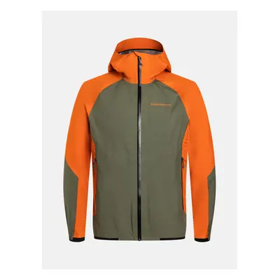 Bunda peak performance pac gore-tex jacket gold flame/motion grey