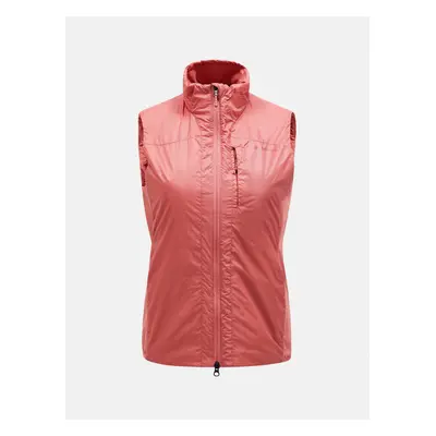 Vesta peak performance w radiance hybrid vest trek pink/5bh warm blush