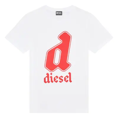 Tričko diesel t-diegor-k54 t-shirt bright white