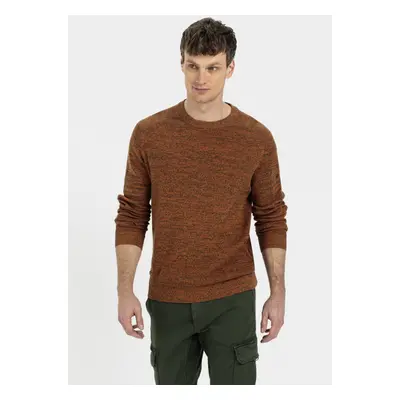 Svetr camel active pullover 1/1 arm orange2