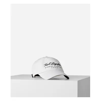 Kšiltovka karl lagerfeld hotel karl cap off white