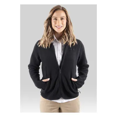 Mikina peak performance w pile zip jacket black