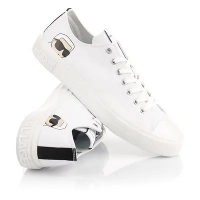 Tenisky karl lagerfeld karl nft lo lace white canvas