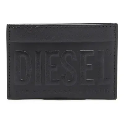 Peněženka diesel dsl 3d dsl 3d easy card holder black3