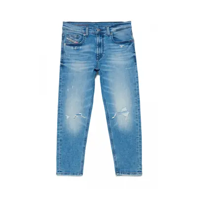 Džíny diesel d-lucas-j trousers blue denim