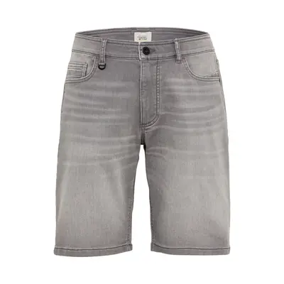 Šortky camel active denim shorts slim fit cloudy grey