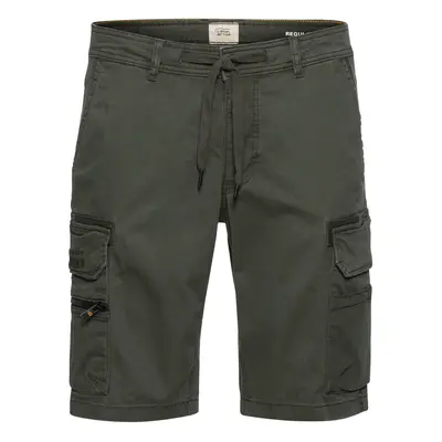 Šortky camel active shorts cargo leaf green