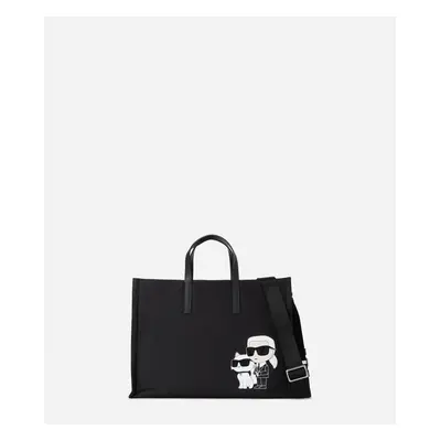 Kabelka karl lagerfeld k/ikonik 2.0 nylon lg cb tote black