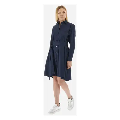 Šaty la martina woman dress poplin navy