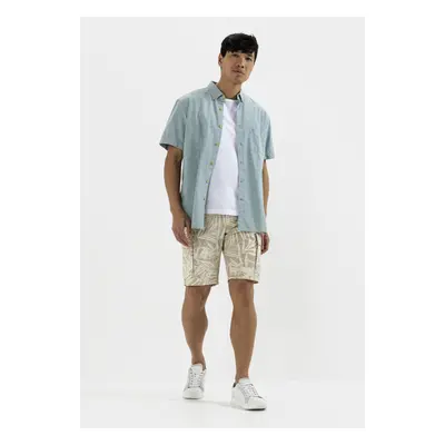 Šortky camel active shorts cargo acid lime