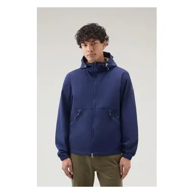 Bunda woolrich crinkle windbreaker maritime blue