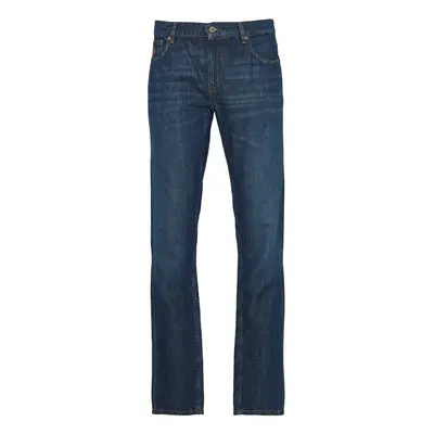 Džíny trussardi pocket denim close slim tapered fit navy blue