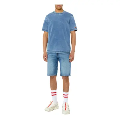 Šortky diesel slim-short shorts denim blue