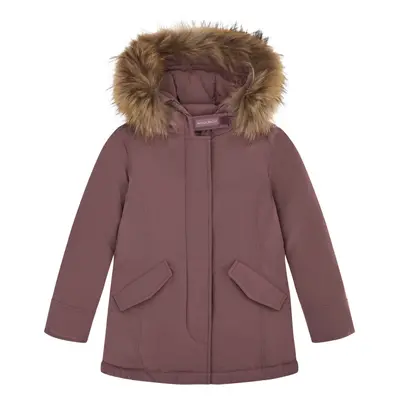 Bunda woolrich luxury arctic raccoon parka amethyst