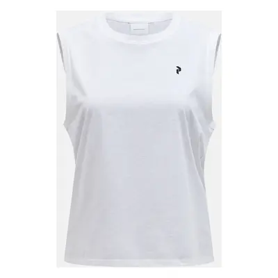 Top peak performance w explore graphic sl white