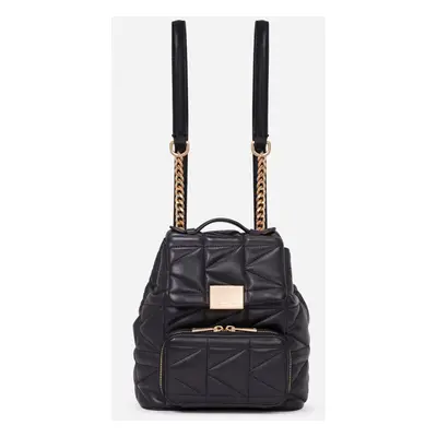 Batoh karl lagerfeld k/kuilt sm backpack black