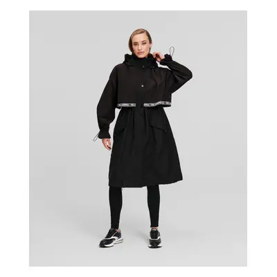 Kabát karl lagerfeld lightweight parka black