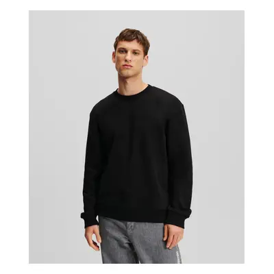 Mikina karl lagerfeld kameo logo sweatshirt black