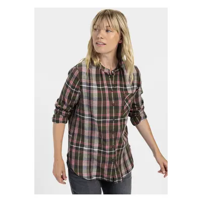 Košile camel active blouse night blue check