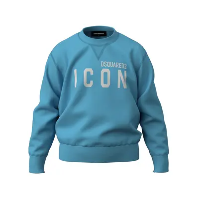 Mikina dsquared cool fit-icon sweat-shirt blue