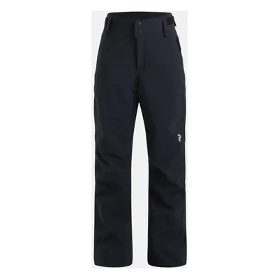 Kalhoty peak performance jr maroon pants black